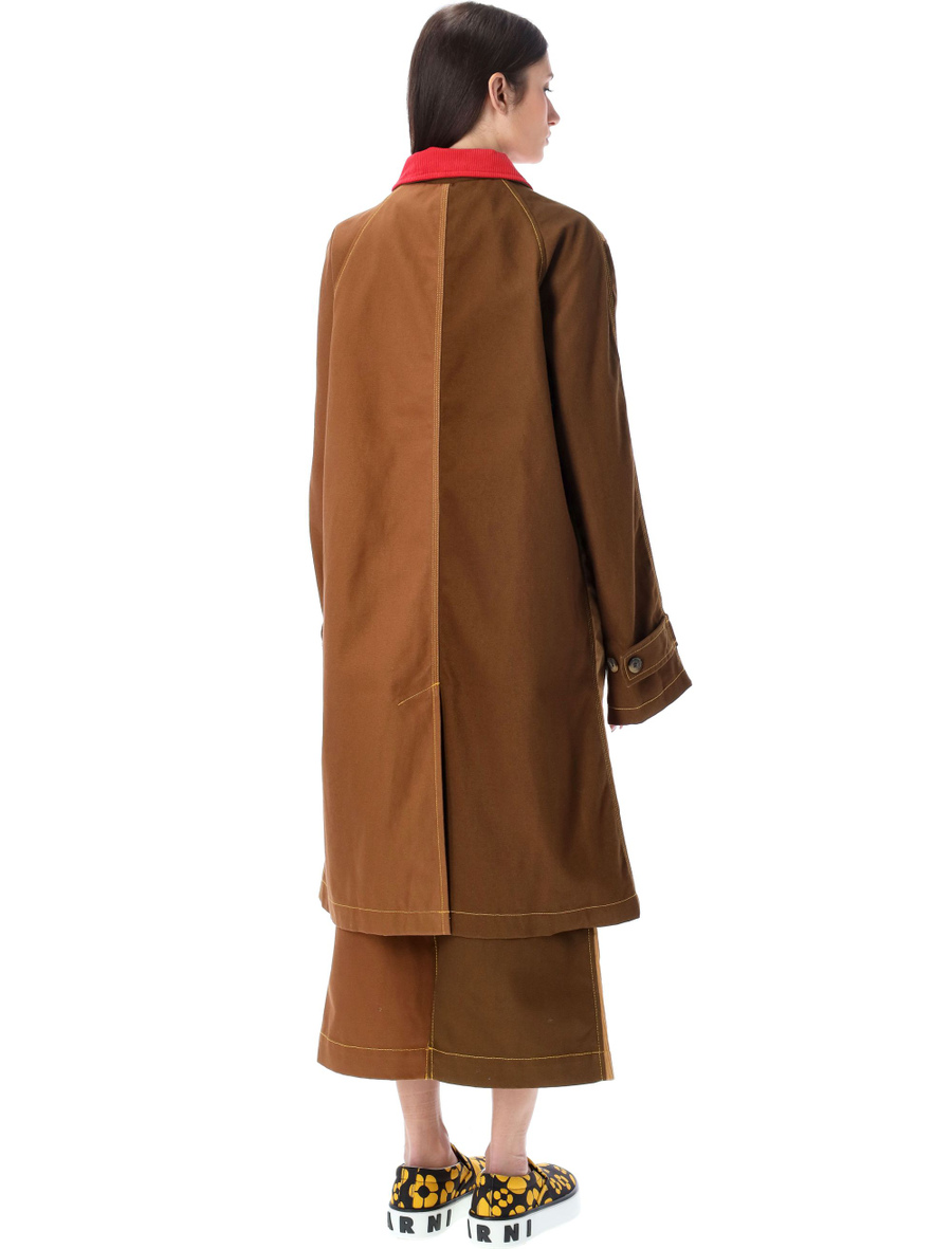 Color block coat - Spazio Pritelli