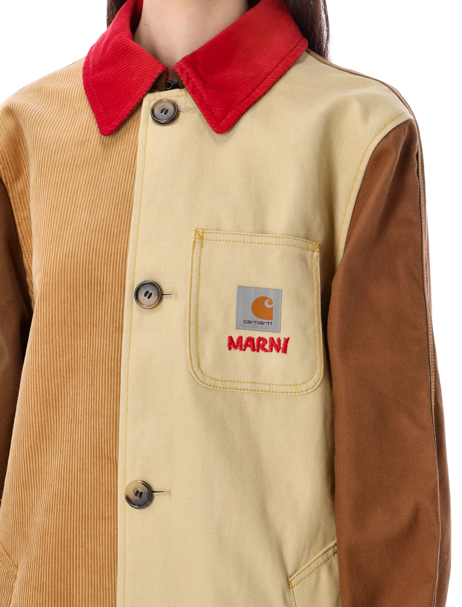 Color block coat - Spazio Pritelli