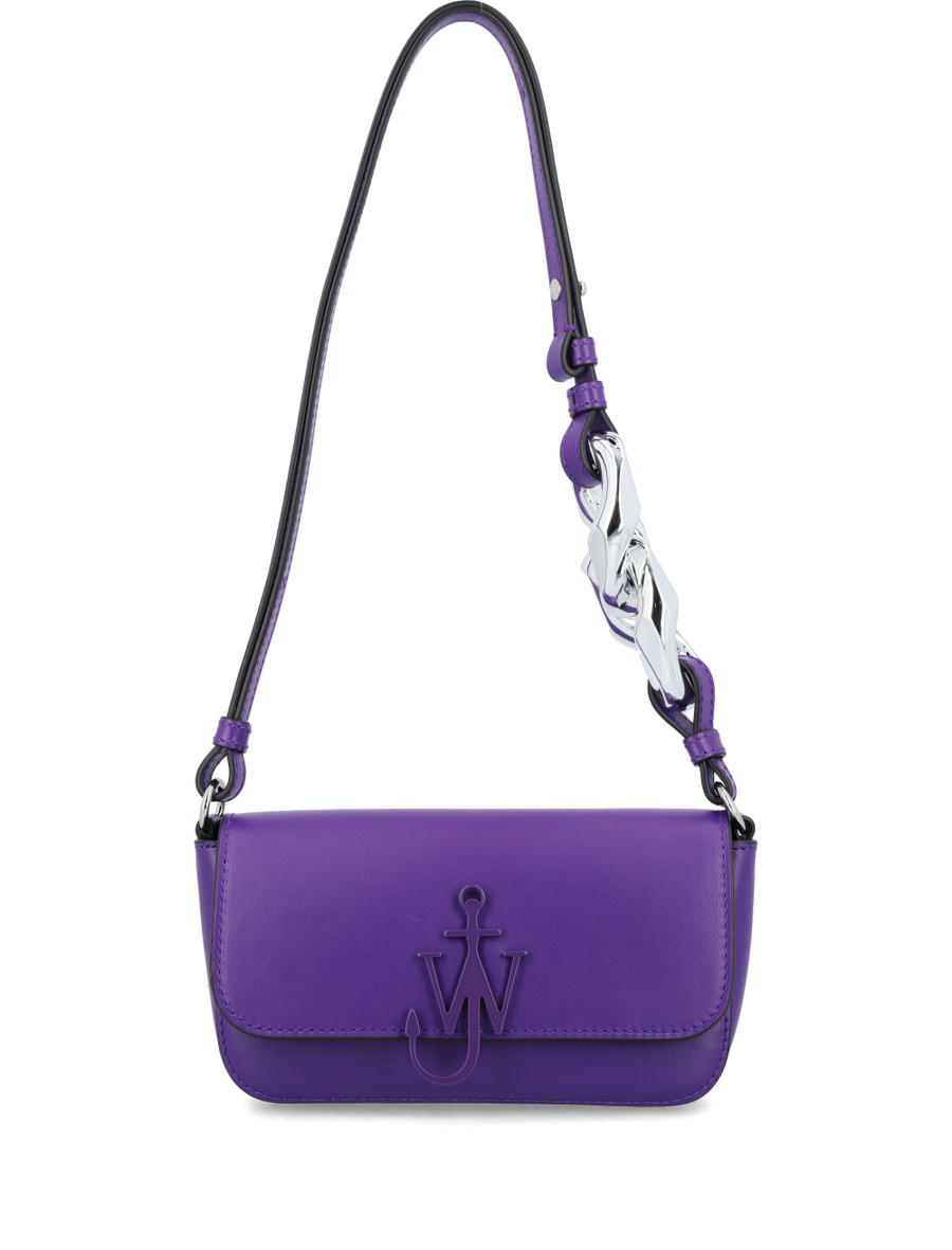 Anchor chain baguette shoulder bag - Spazio Pritelli