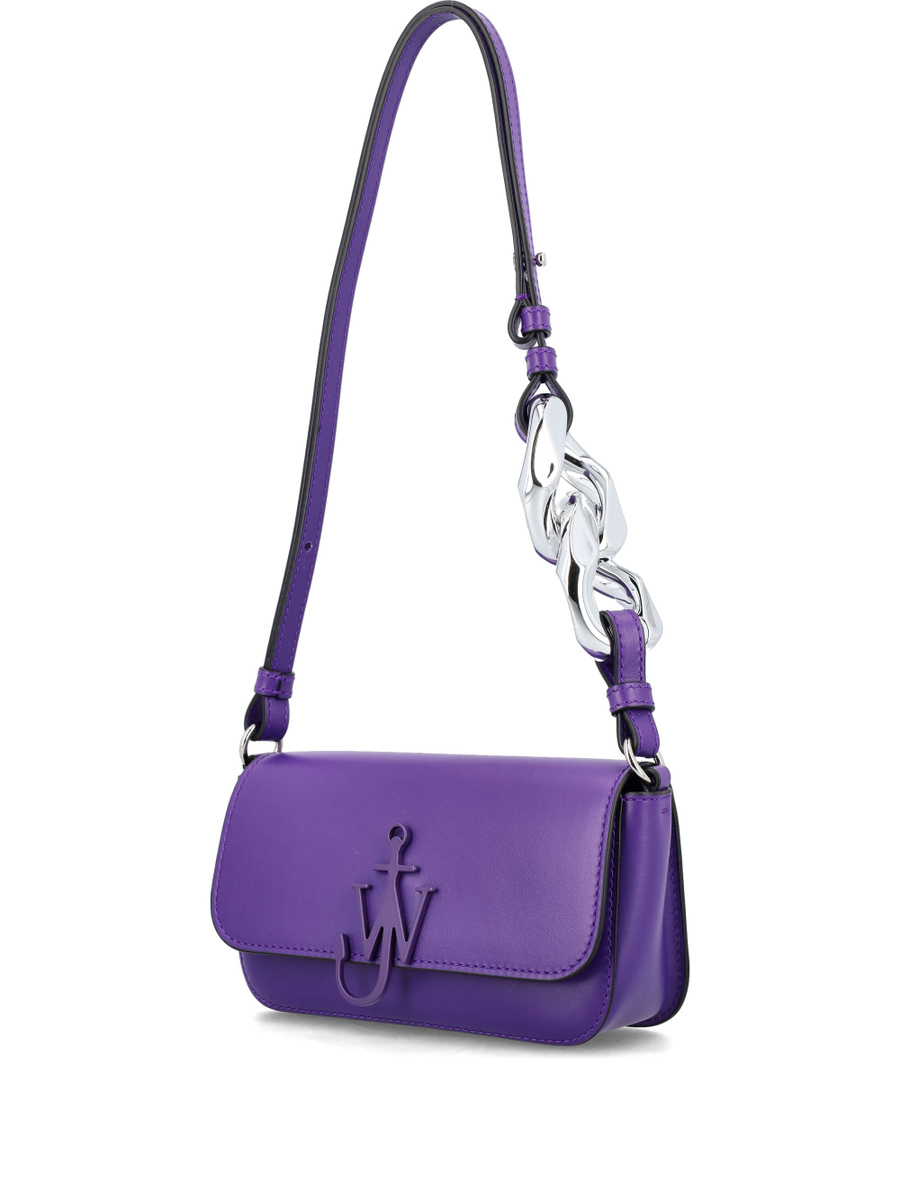Anchor chain baguette shoulder bag - Spazio Pritelli