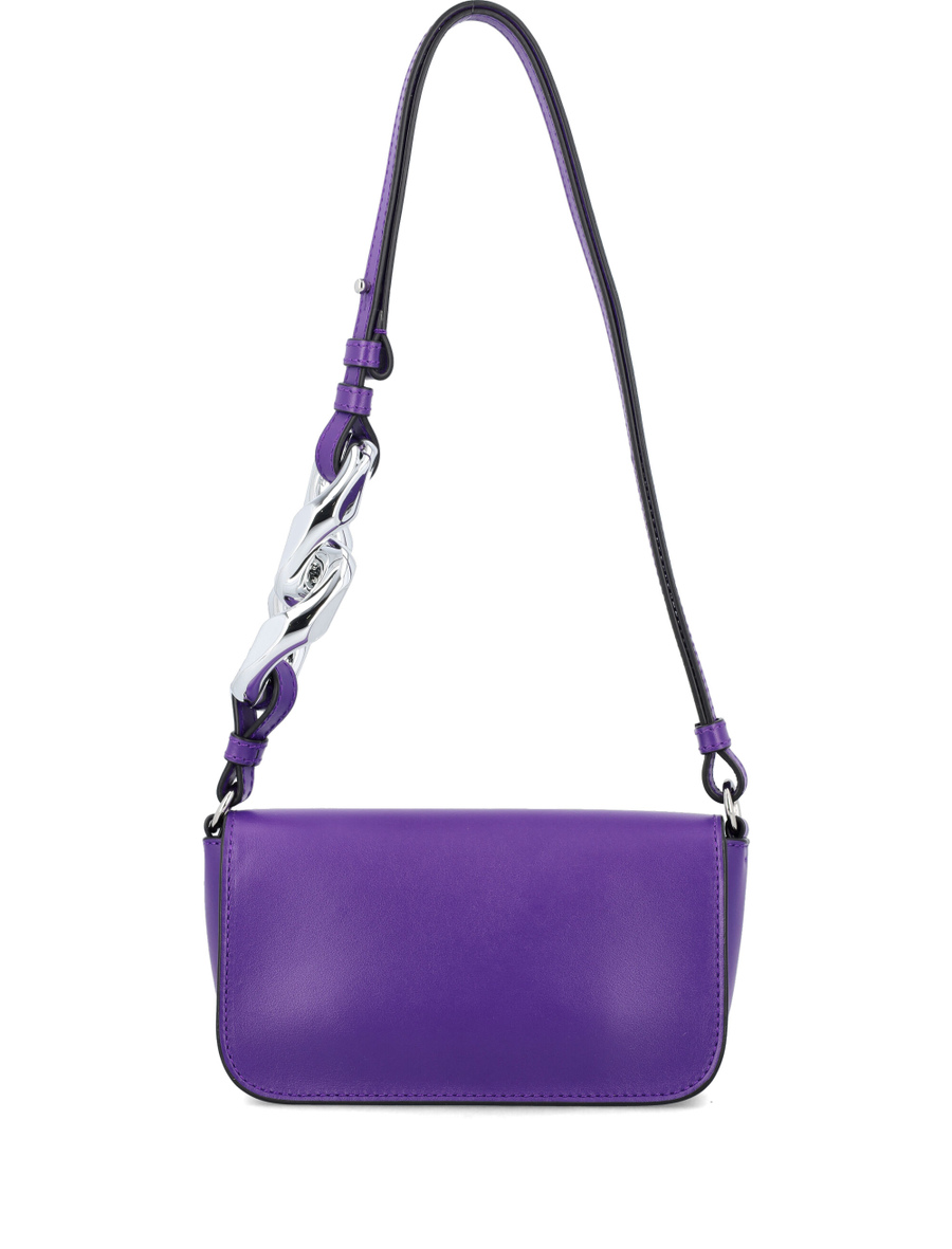 Anchor chain baguette shoulder bag - Spazio Pritelli