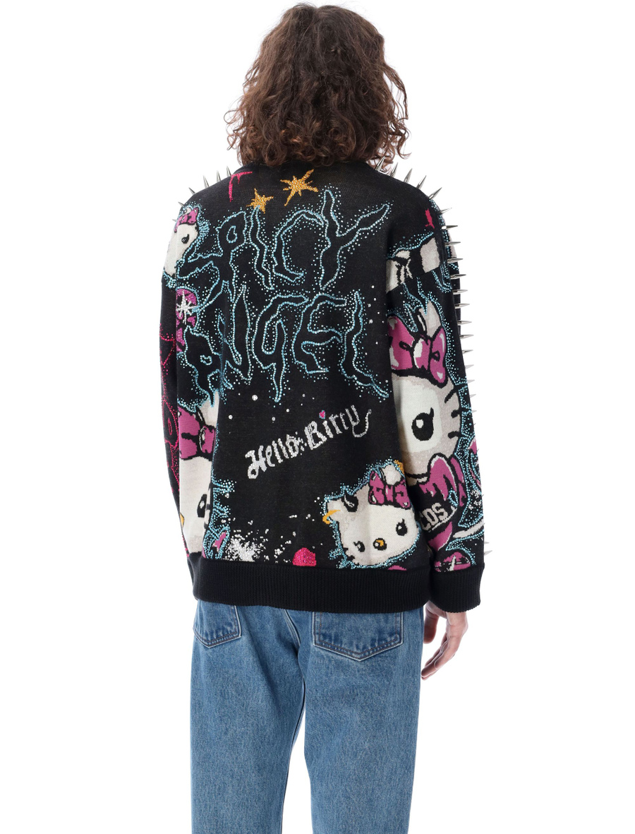 Hello Kitty studded cardigan - Spazio Pritelli