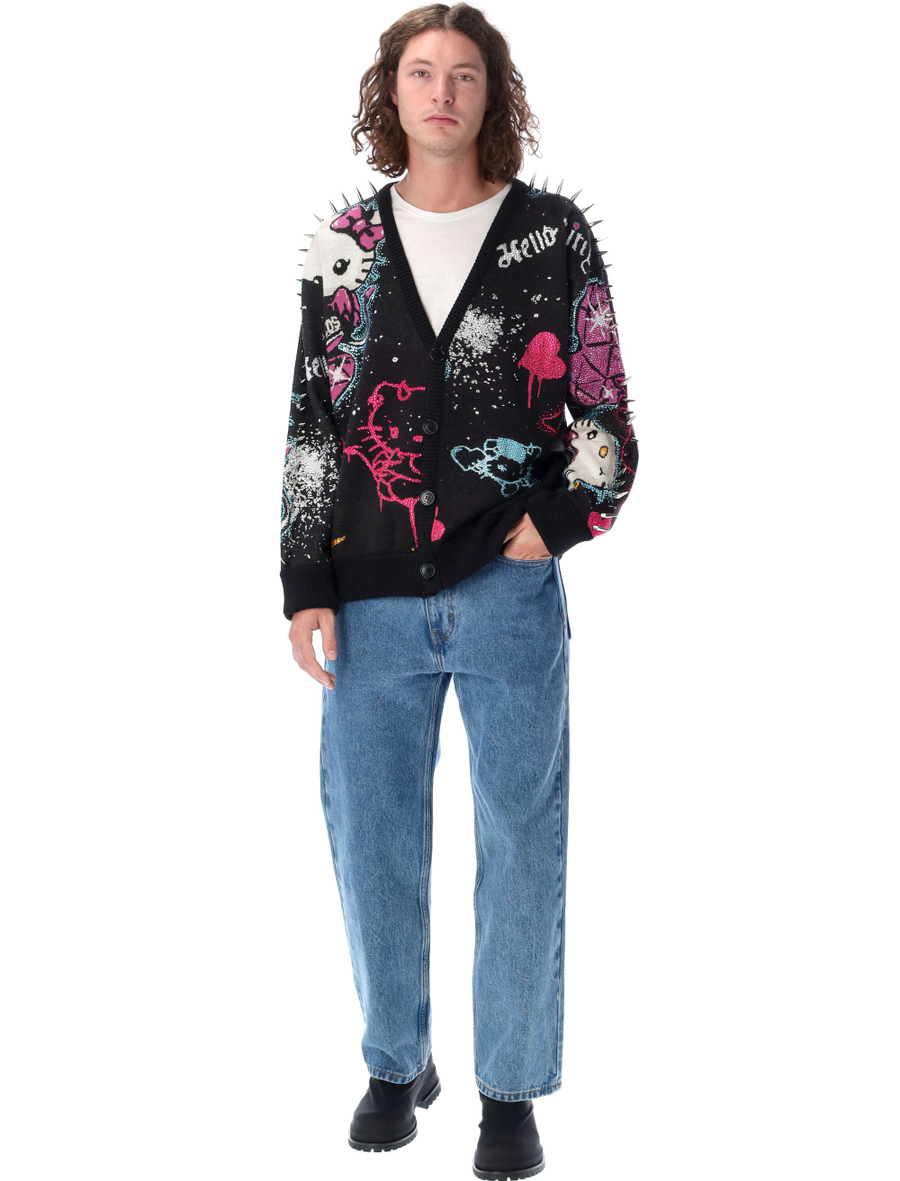 Hello Kitty studded cardigan - Spazio Pritelli