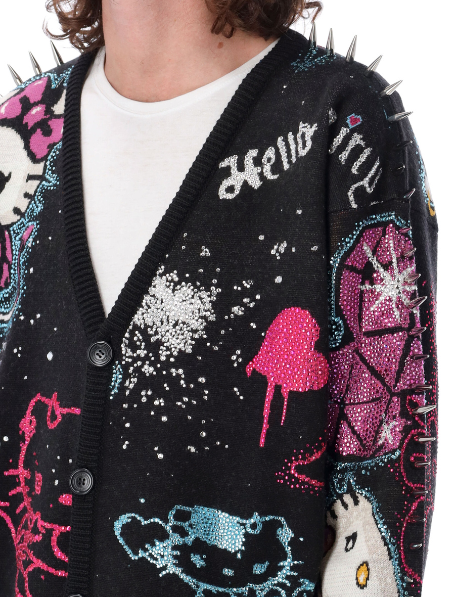 Hello Kitty studded cardigan - Spazio Pritelli