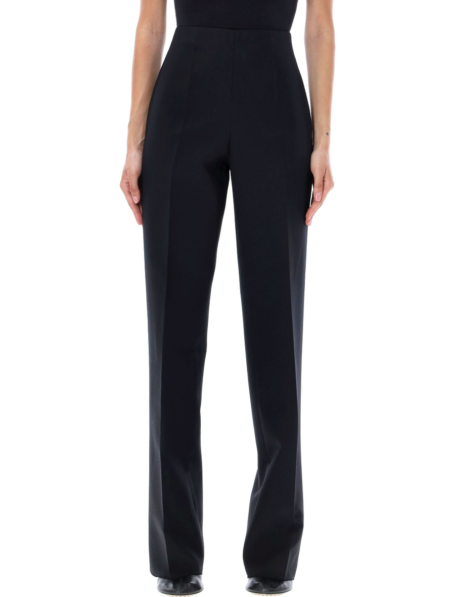 Straight cut pleated pants - Spazio Pritelli