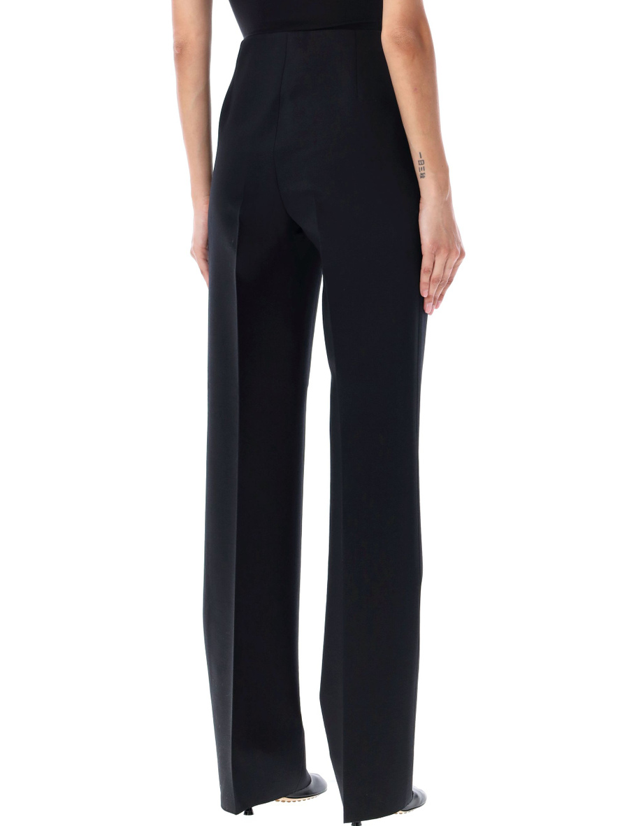 Straight cut pleated pants - Spazio Pritelli