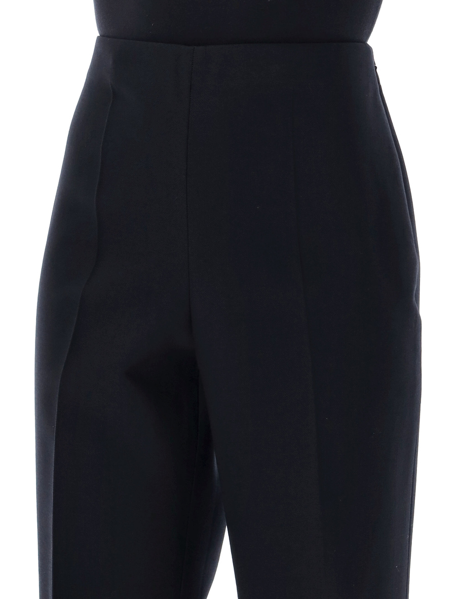 Straight cut pleated pants - Spazio Pritelli