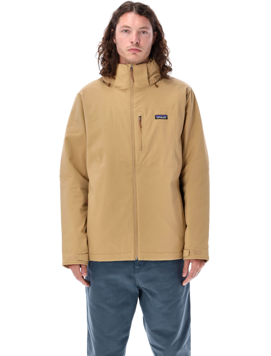 Insulated Quandary jacket color KHAKI Spazio Pritelli Official Website