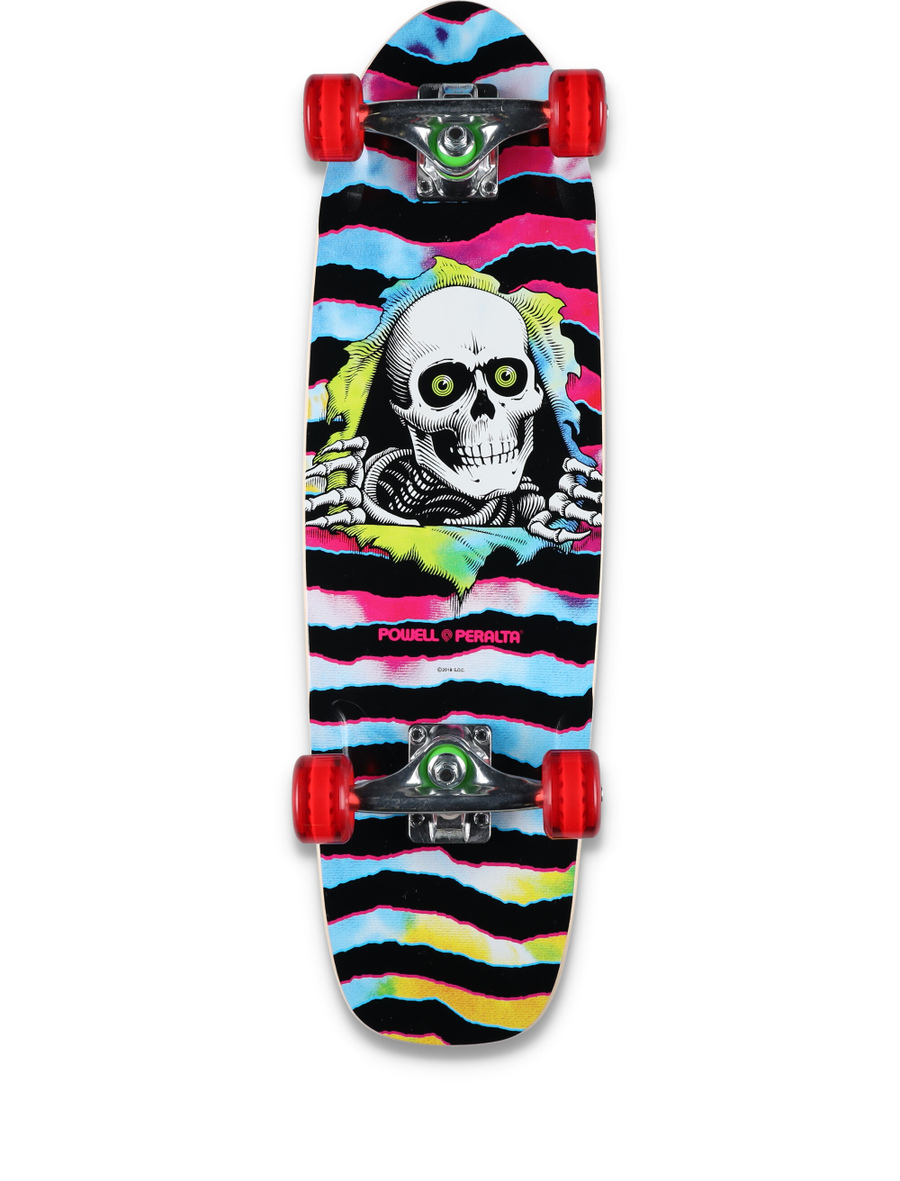 Powell Peralta Sidewalk Surfer Tie Dye Ripper Birch Complete Skateboard - Spazio Pritelli