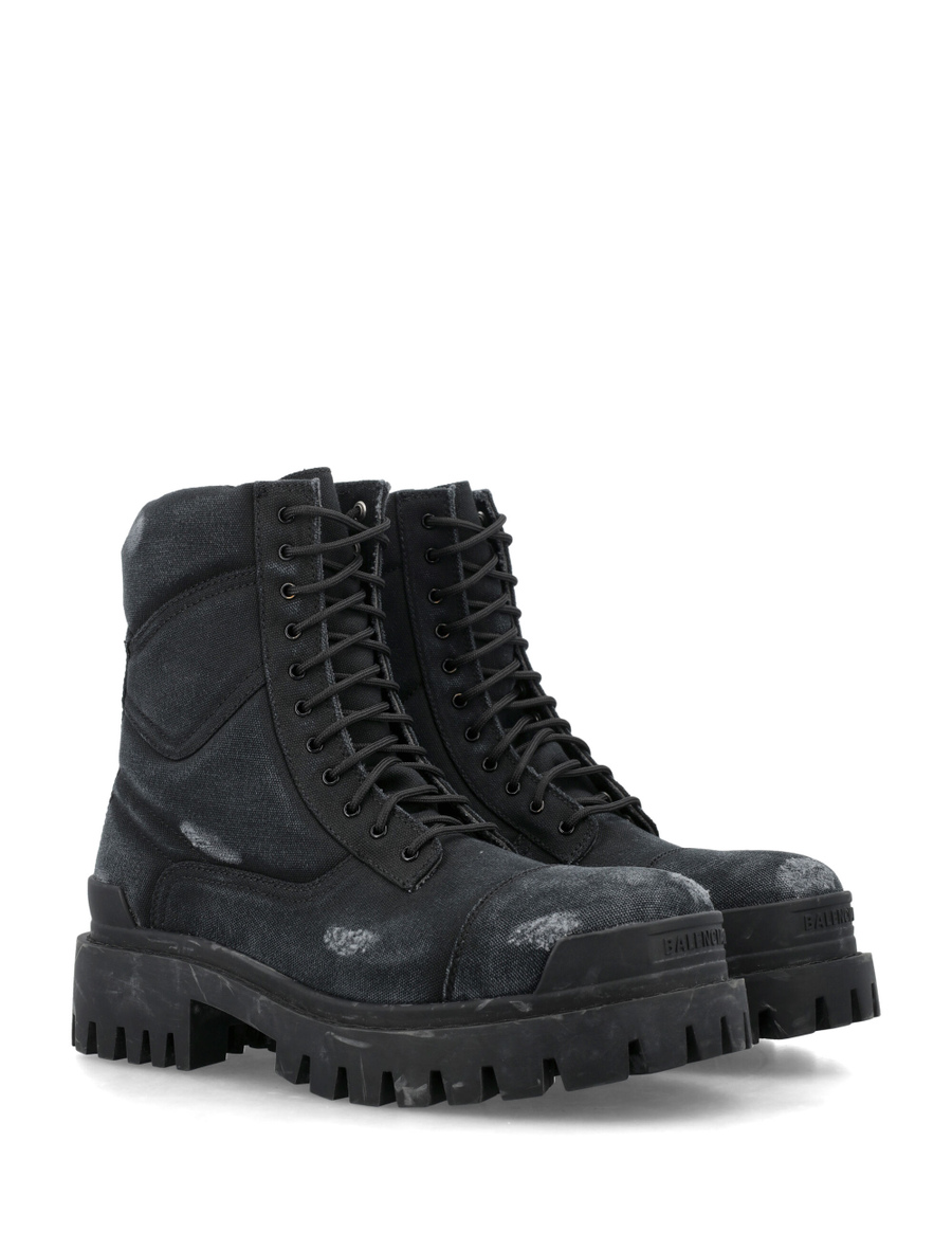 Combat strike canvas boots - Spazio Pritelli