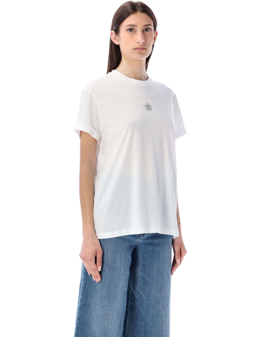 Diamanté star T-shirt - Spazio Pritelli