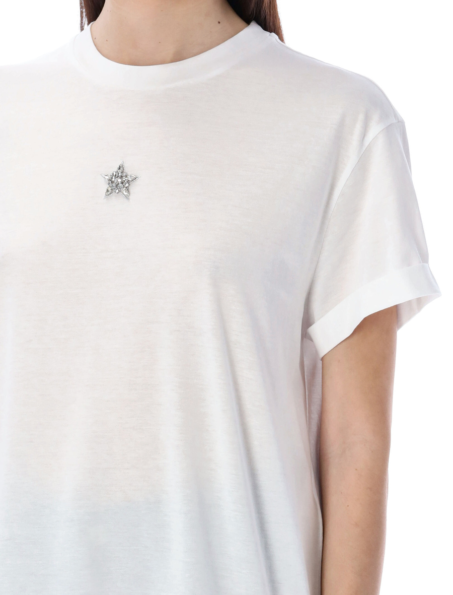 Diamanté star T-shirt - Spazio Pritelli
