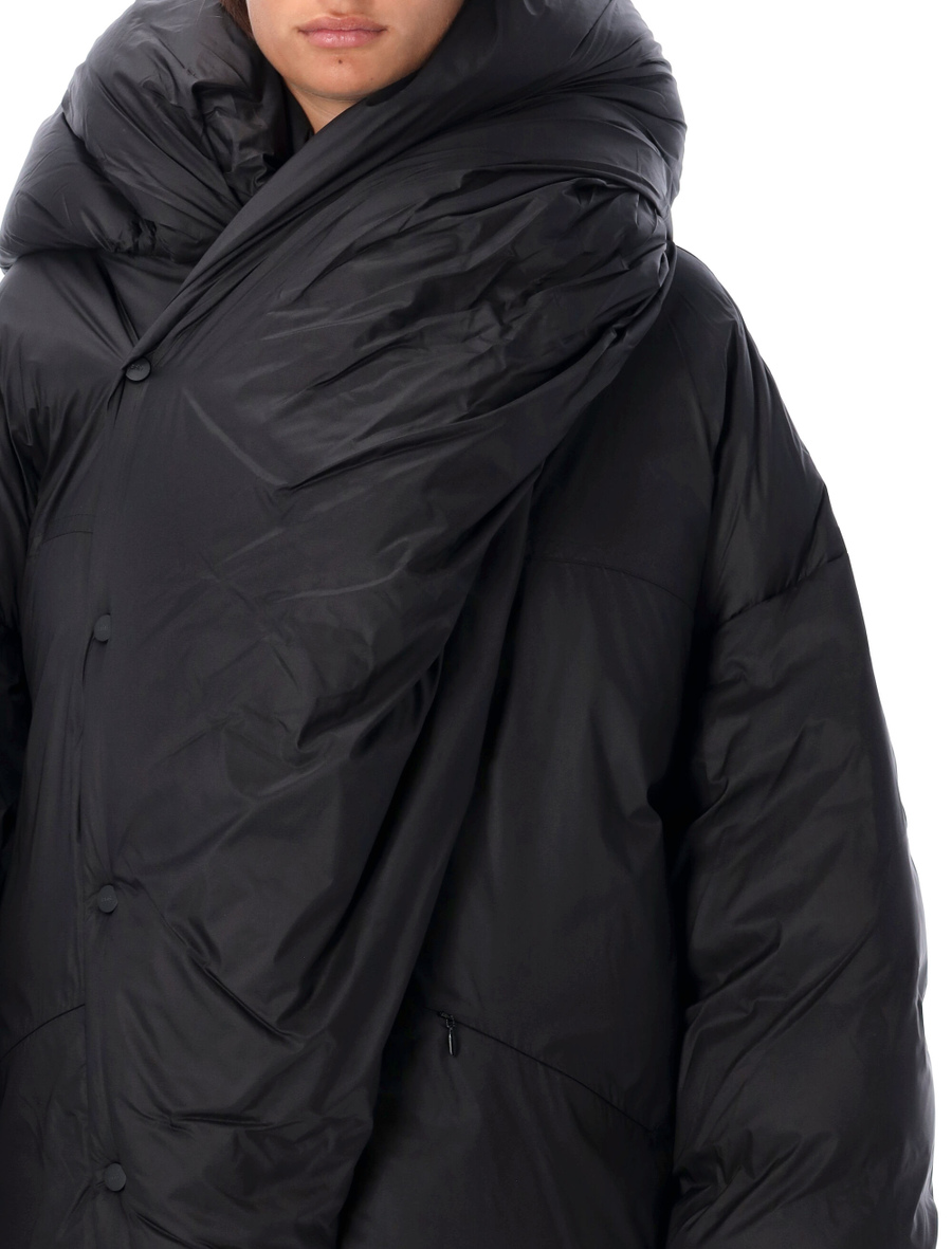 Oversize hooded coat - Spazio Pritelli