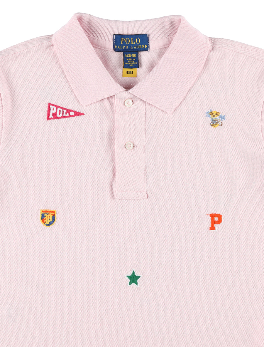 Long sleeves horses polo shirt - Spazio Pritelli