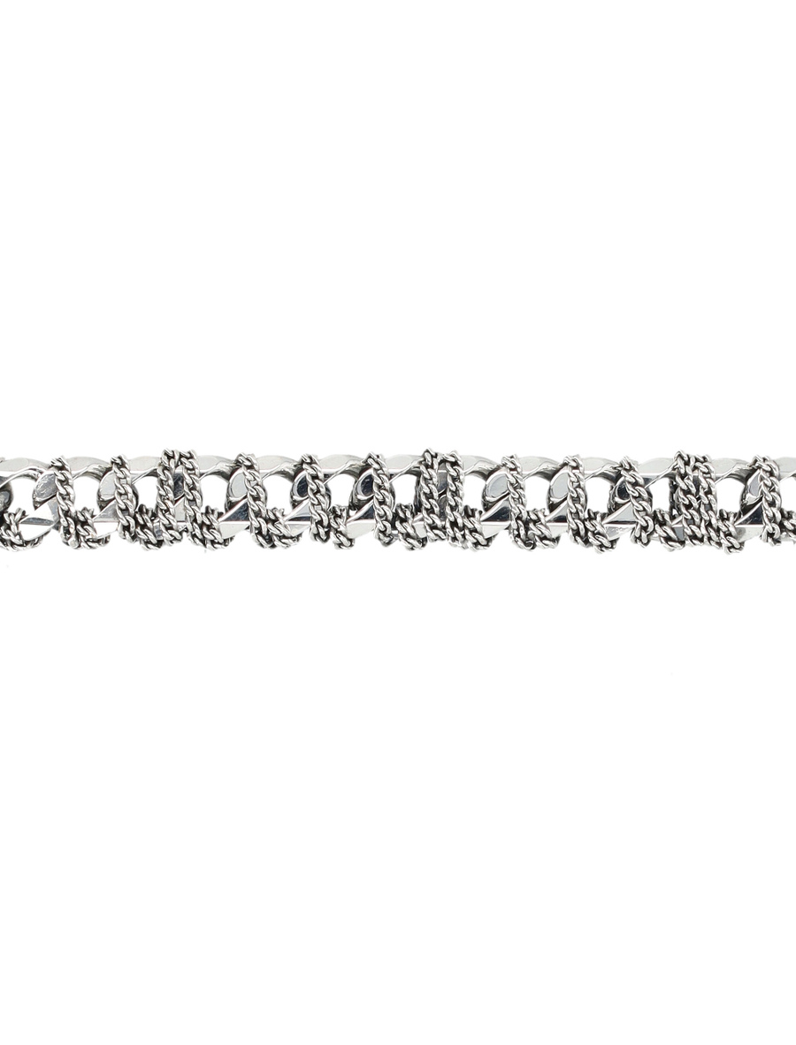 Small entwined chain bracelet - Spazio Pritelli