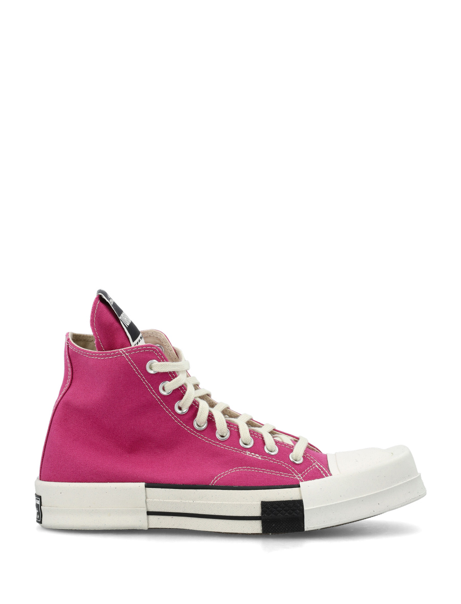 Pink 2024 laceless converse