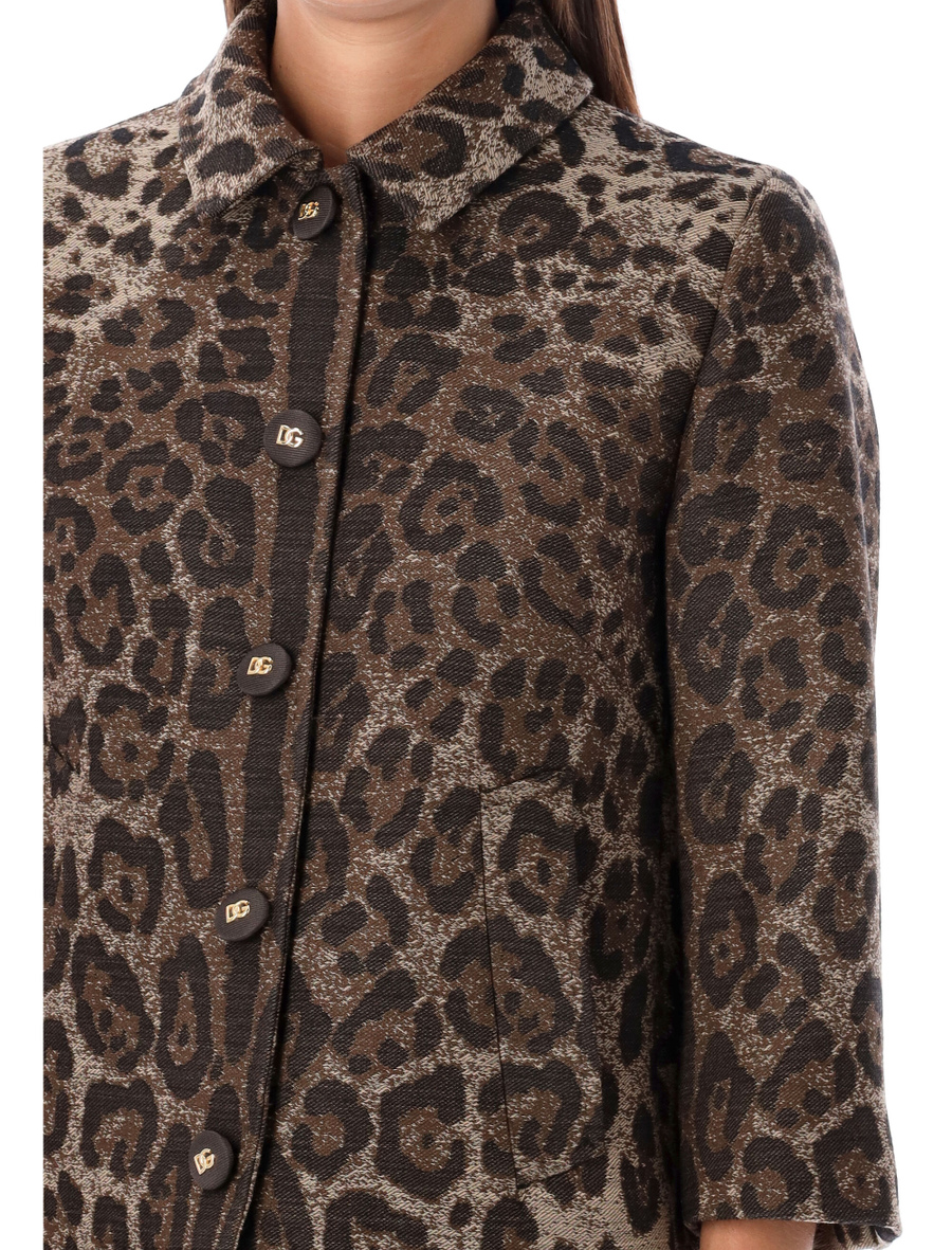 Leopard formal jacket - Spazio Pritelli