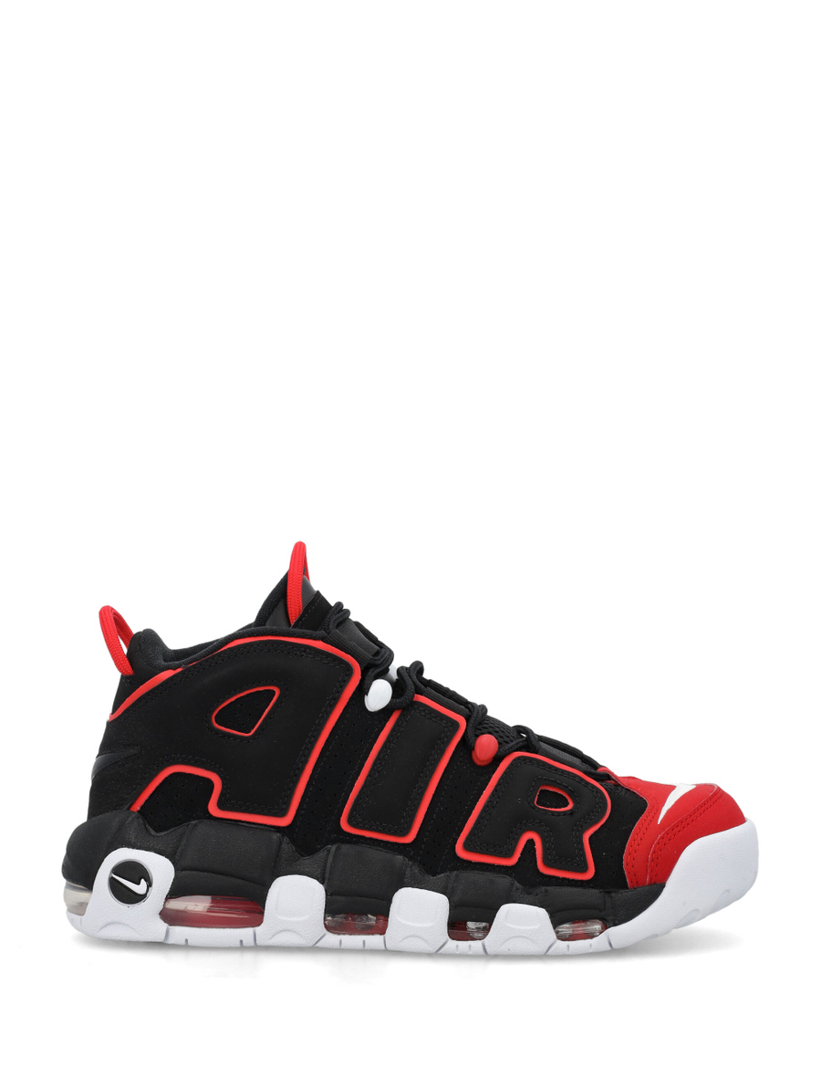 Air More Uptempo 96 color BLACK BLACK UNIVERSITY RED Spazio