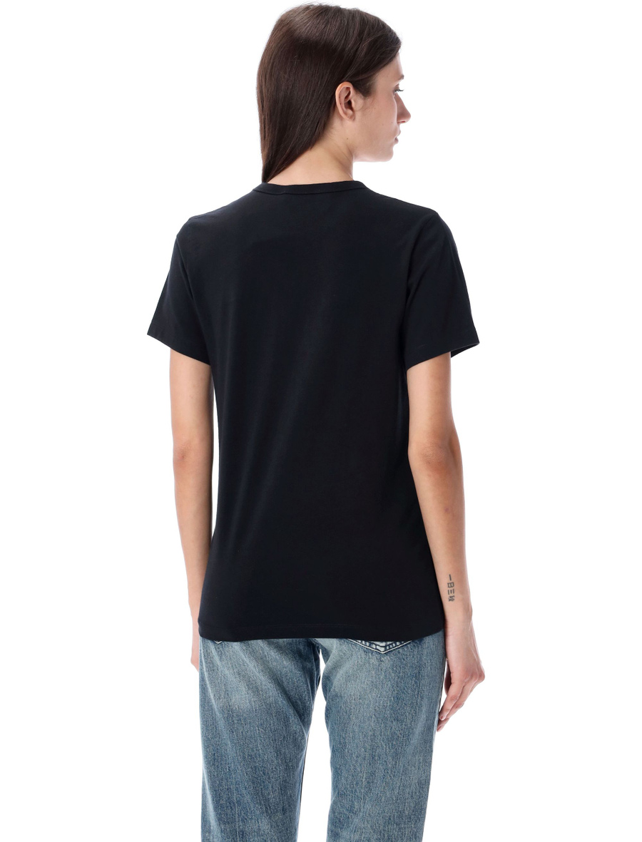 Tricolor fox patch classic pocket T-Shirt - Spazio Pritelli