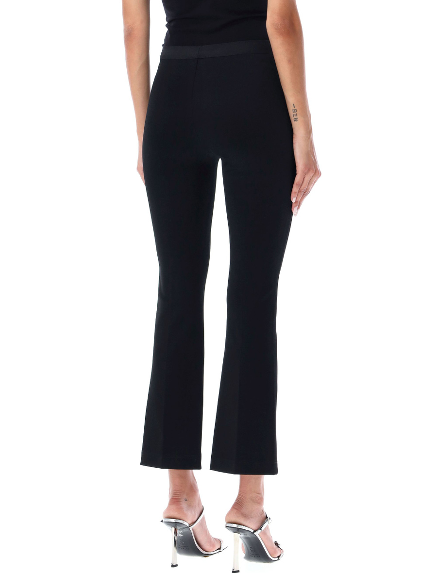 Helmut lang cropped flare leggings discount