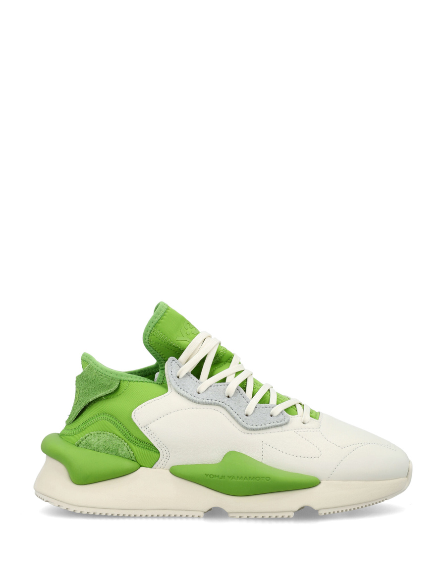 Kaiwa sneakers color WHITE GREEN Spazio Pritelli Official Website
