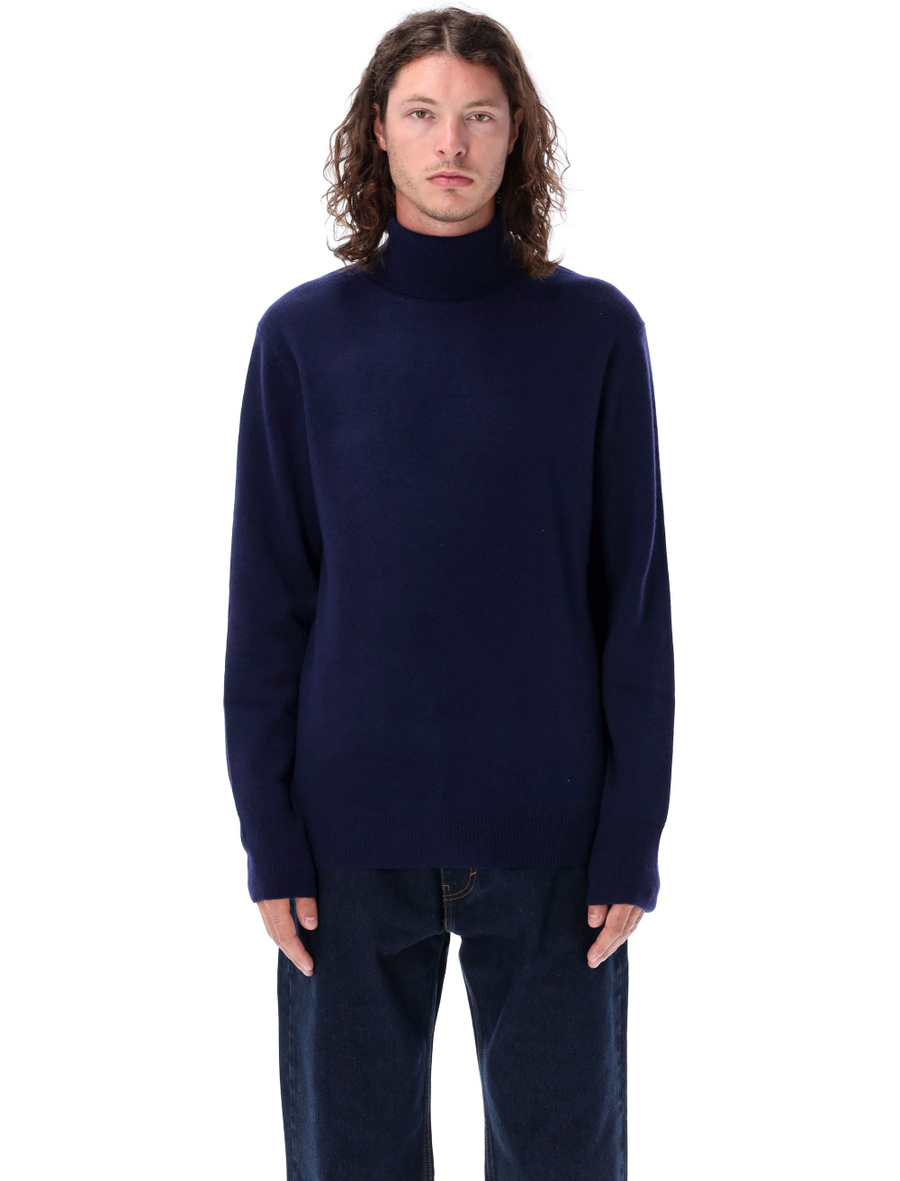 High-neck wool sweater - Spazio Pritelli
