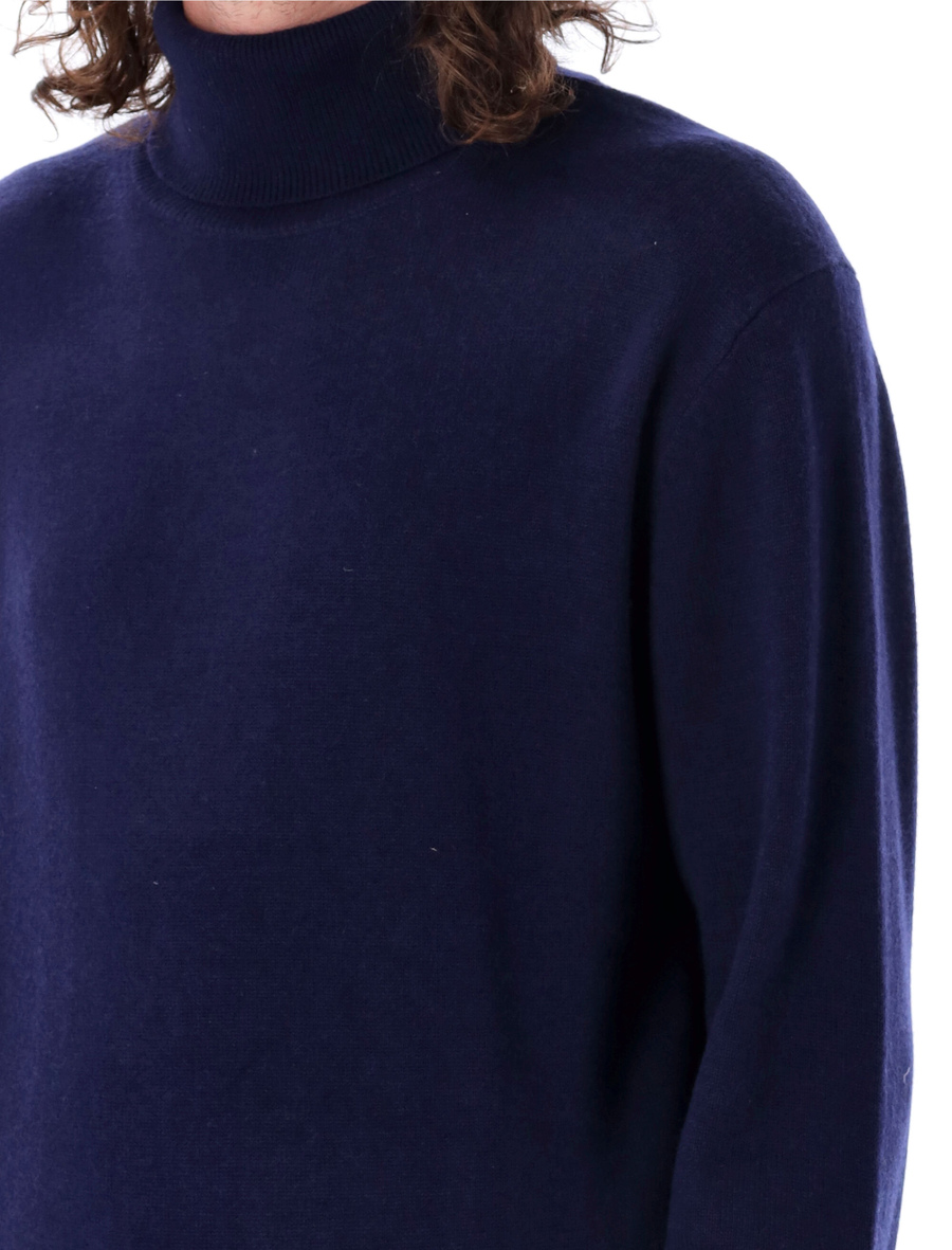 High-neck wool sweater - Spazio Pritelli