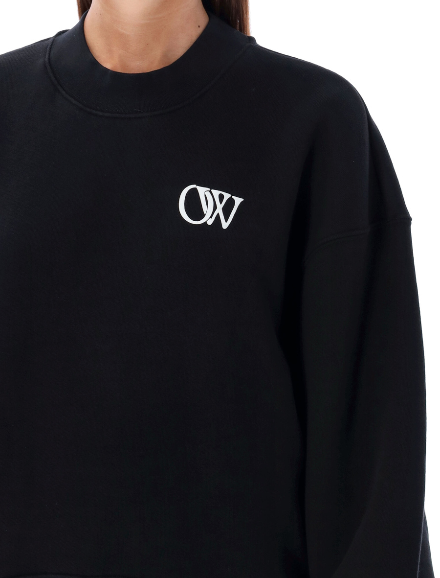 Flock OW over crewneck - Spazio Pritelli