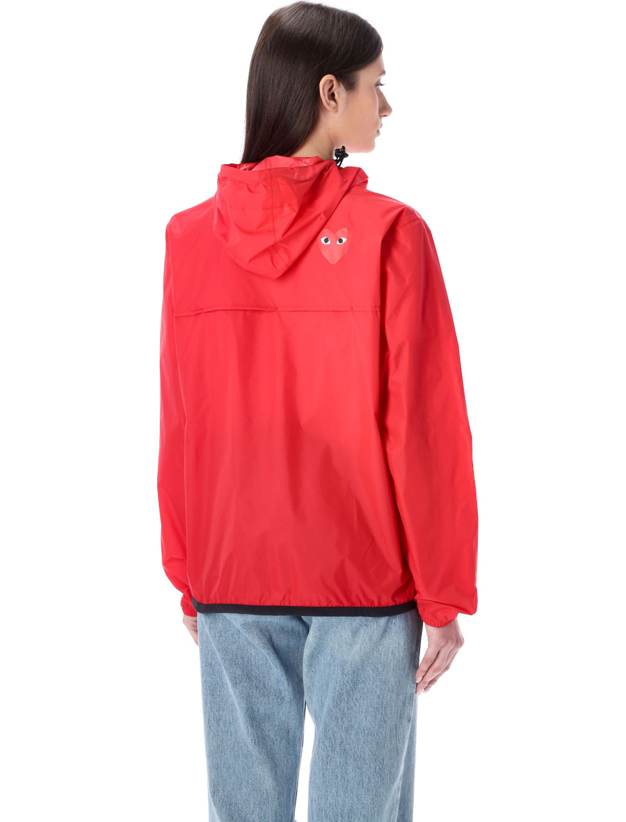 Waterproof zip jacket with hood - Spazio Pritelli