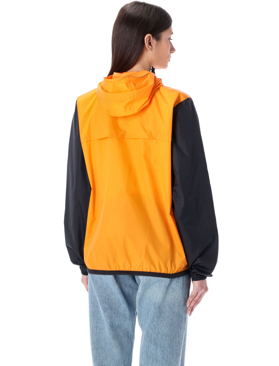 Bicolor waterproof hooded jacket - Spazio Pritelli