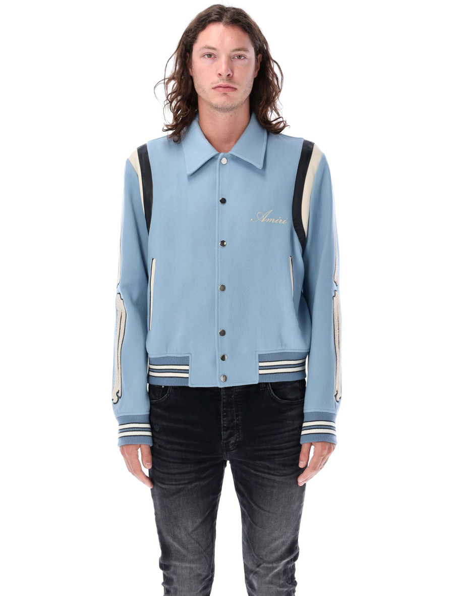 Bones varsity jacket - Spazio Pritelli