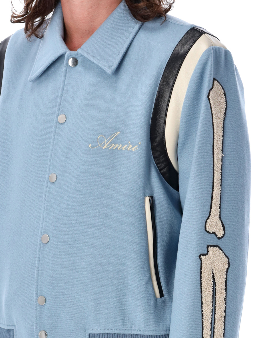 Bones varsity jacket - Spazio Pritelli