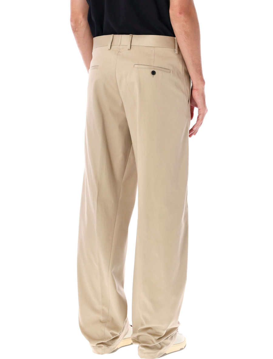 Twisted chino pants - Spazio Pritelli
