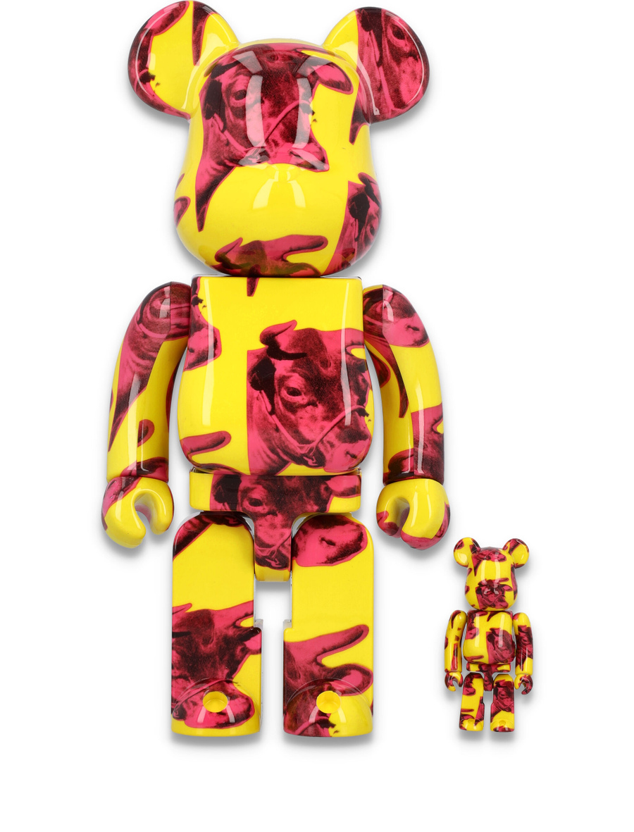 400% Be@rbrick Andy Warhol cow wallpaper - Spazio Pritelli