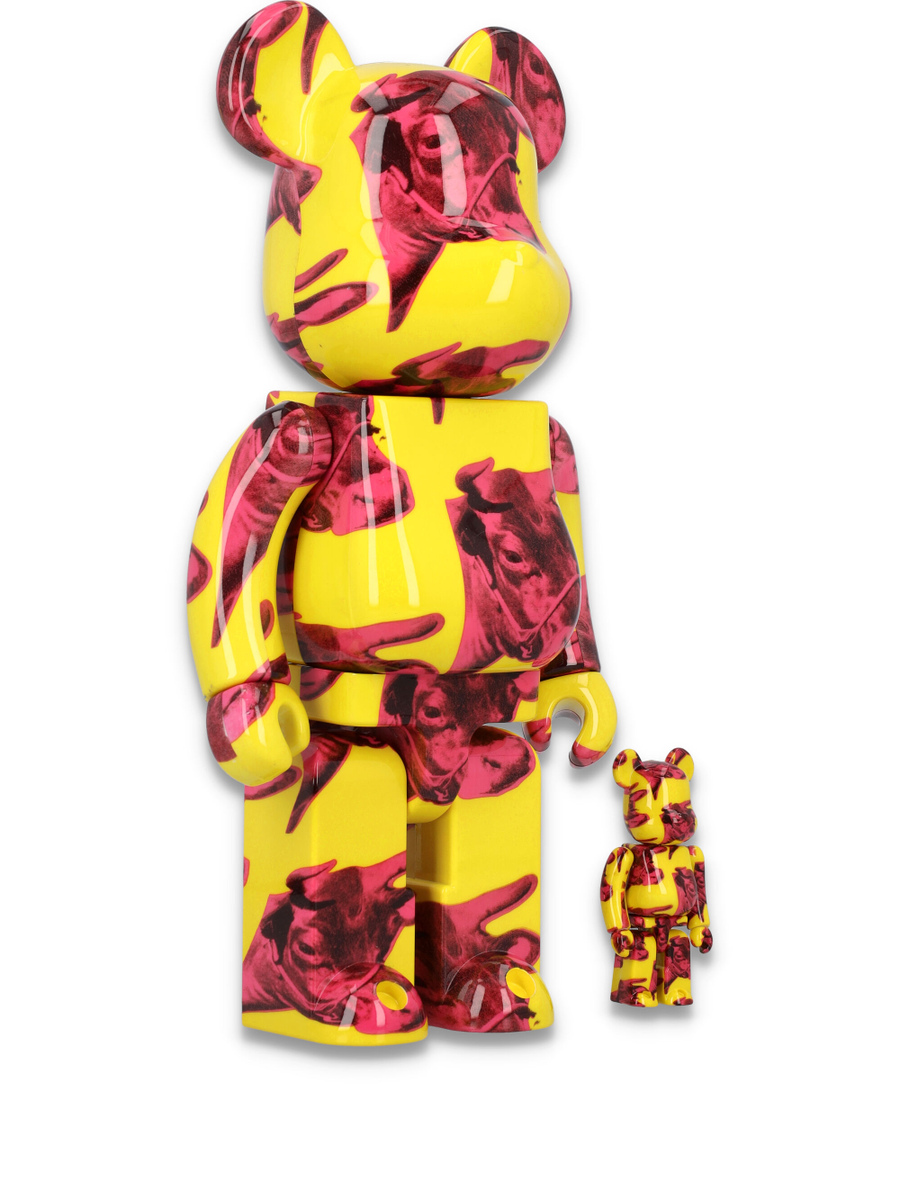 400% Be@rbrick Andy Warhol cow wallpaper - Spazio Pritelli