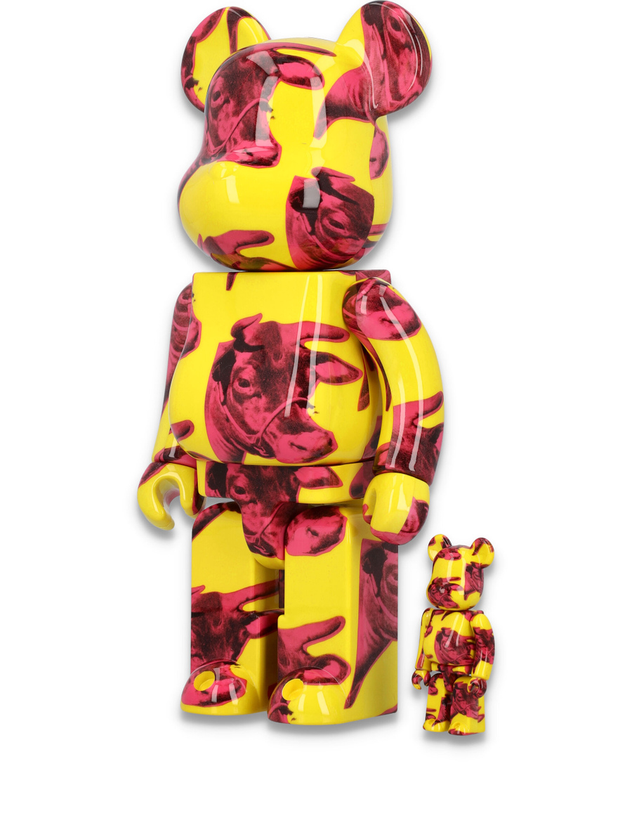 400% Be@rbrick Andy Warhol cow wallpaper - Spazio Pritelli