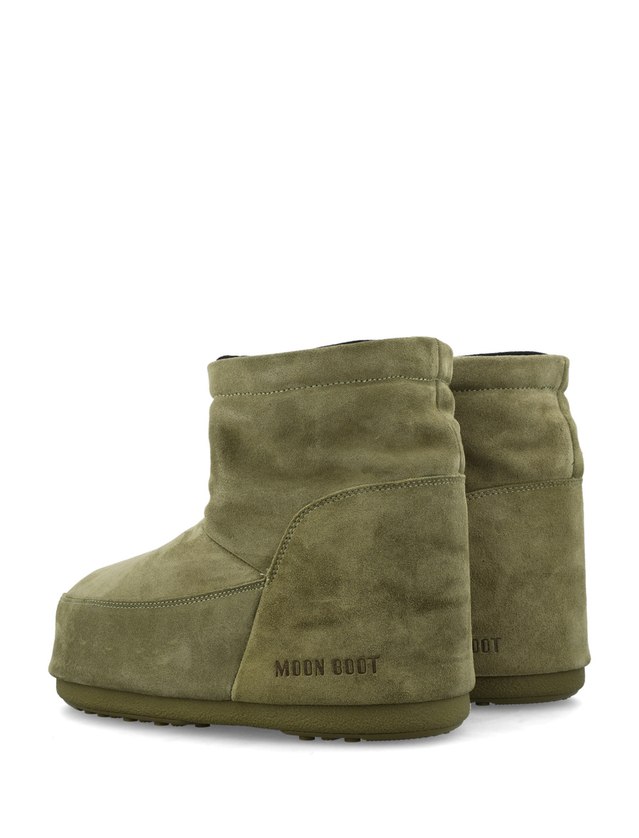 Icon Low no lace suede boots - Spazio Pritelli