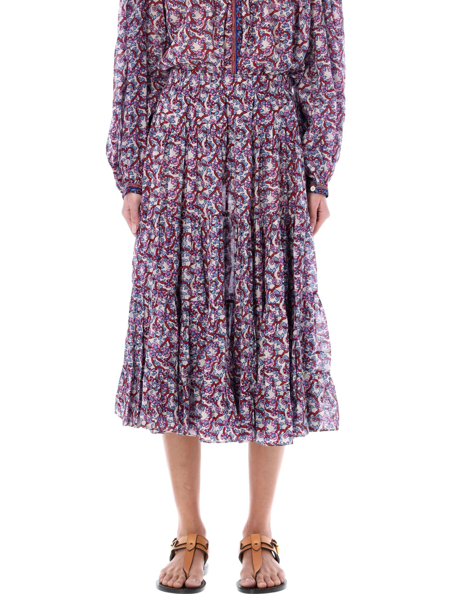 Elfa midi skirt - Spazio Pritelli
