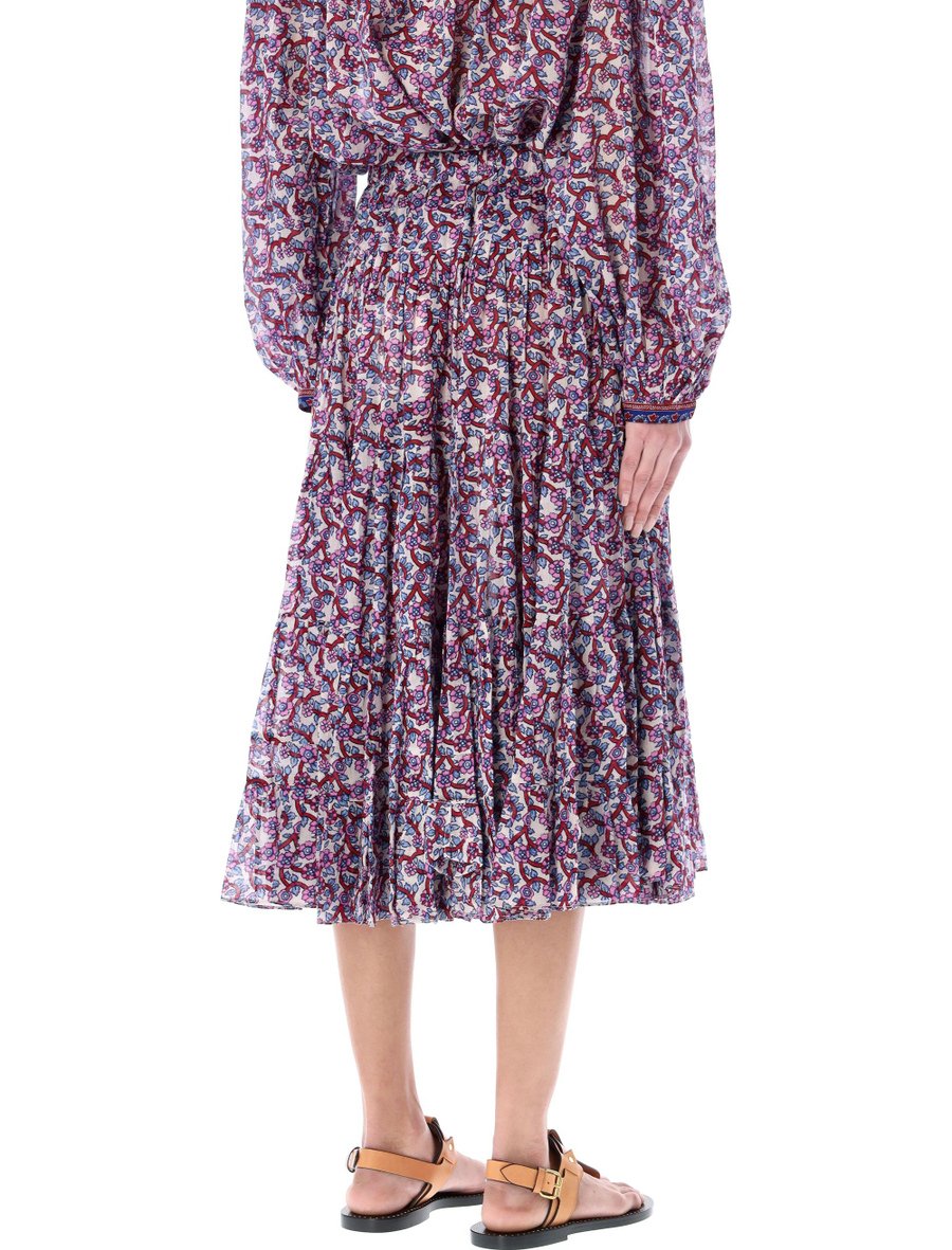 Elfa midi skirt - Spazio Pritelli