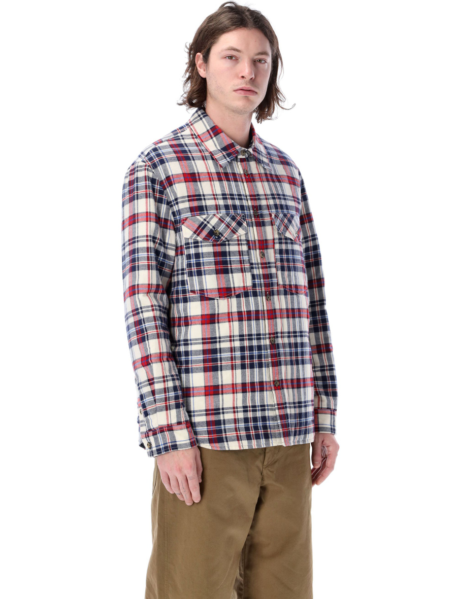 Marayan check shirt jacket - Spazio Pritelli