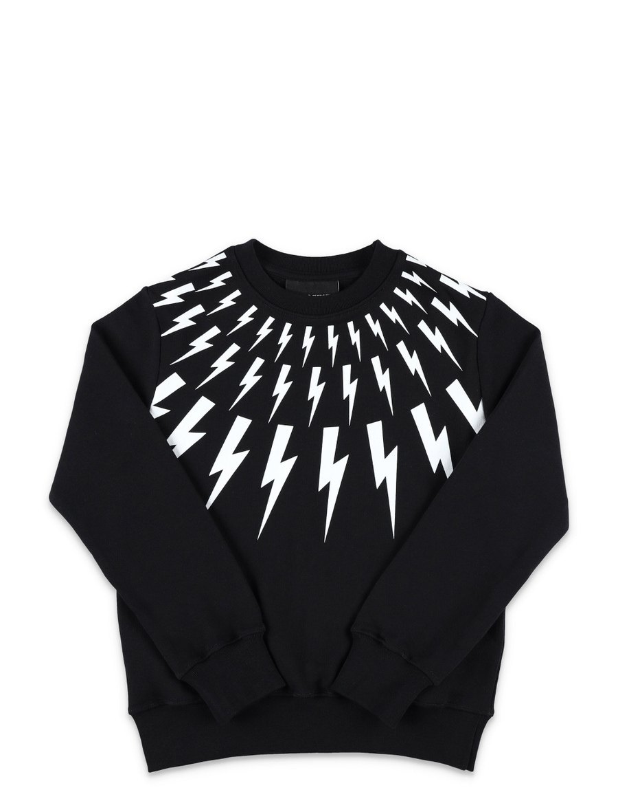 Fair Isle Thunderbolt crewneck - Spazio Pritelli