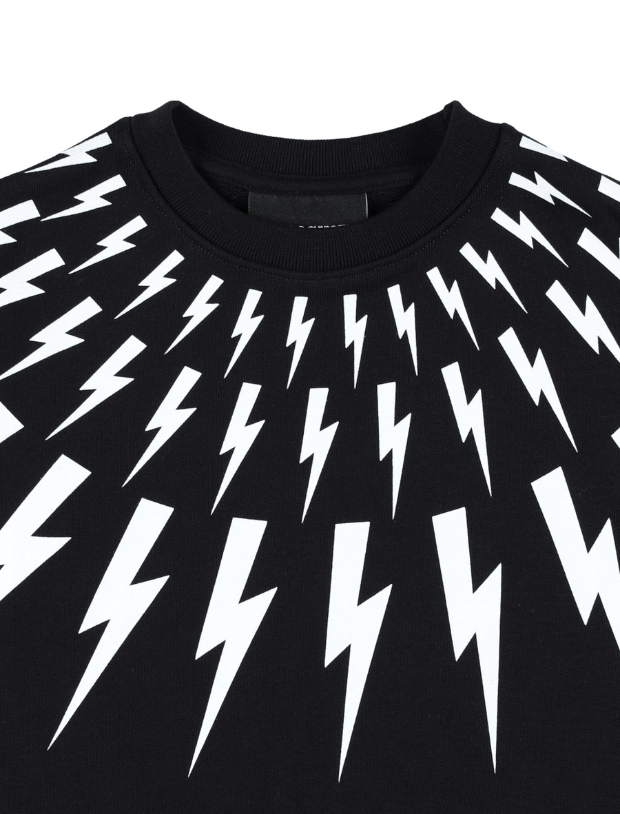 Fair Isle Thunderbolt crewneck - Spazio Pritelli