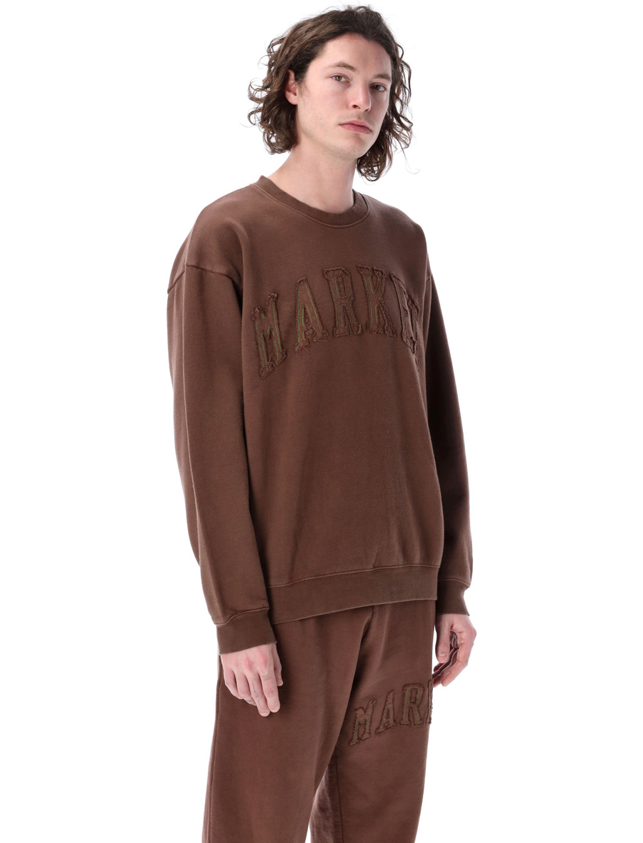 Vintage wash crewneck sweatshirt - Spazio Pritelli