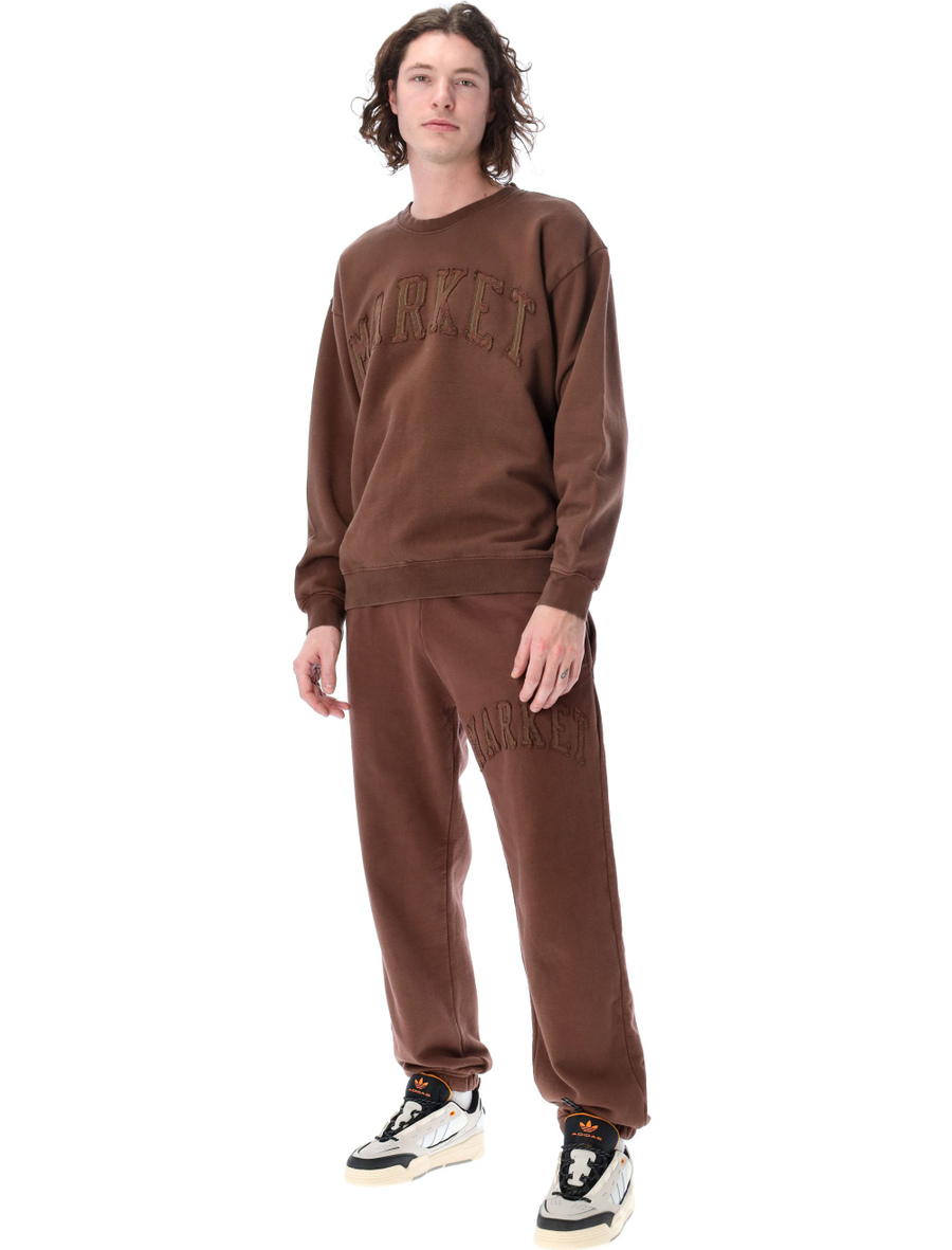 Vintage wash crewneck sweatshirt - Spazio Pritelli