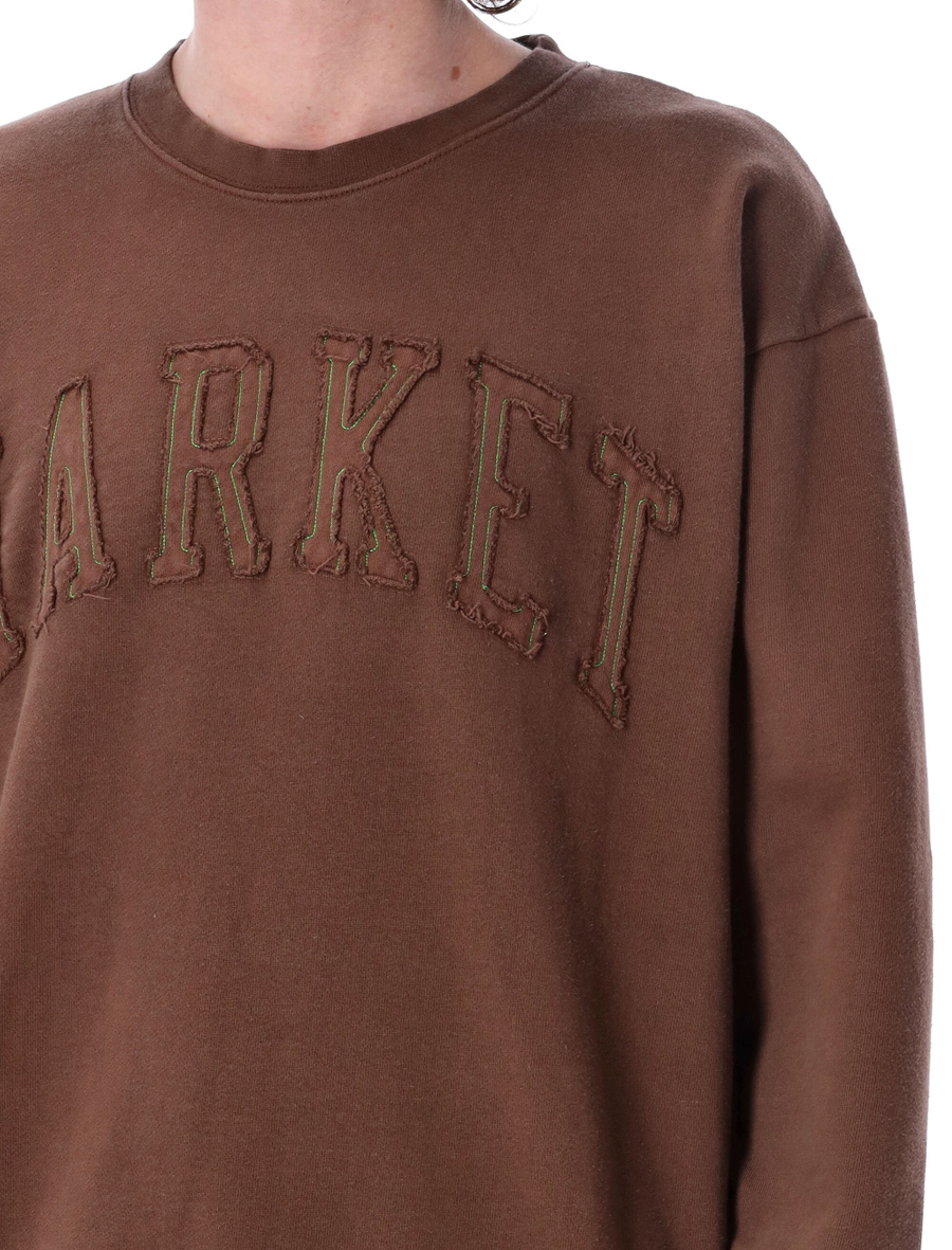 Vintage wash crewneck sweatshirt - Spazio Pritelli
