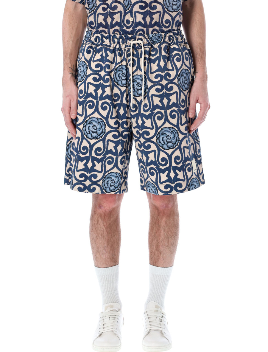 Majolica print shorts - Spazio Pritelli