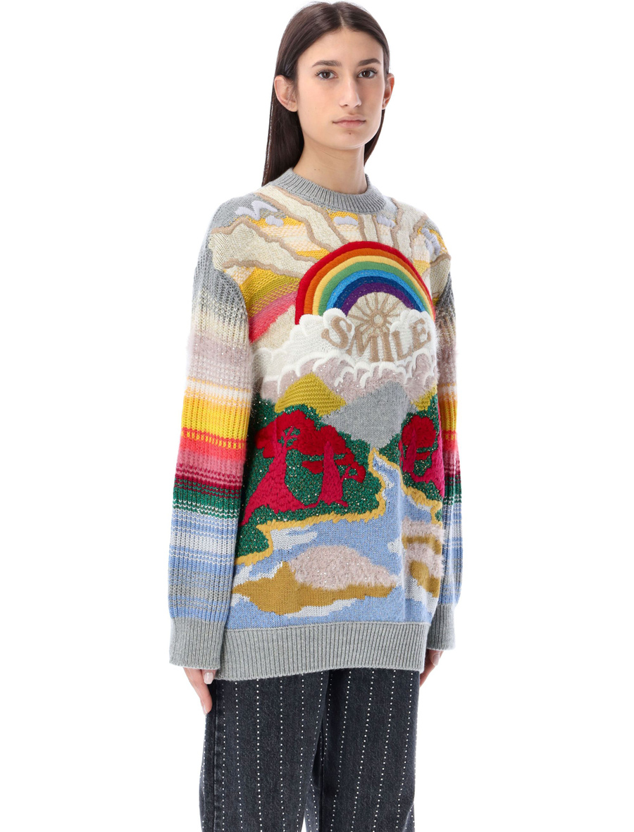 Kind Intarsia sweater - Spazio Pritelli
