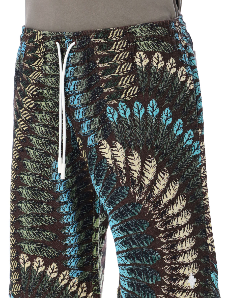 Feathers straight leg bermuda shorts - Spazio Pritelli