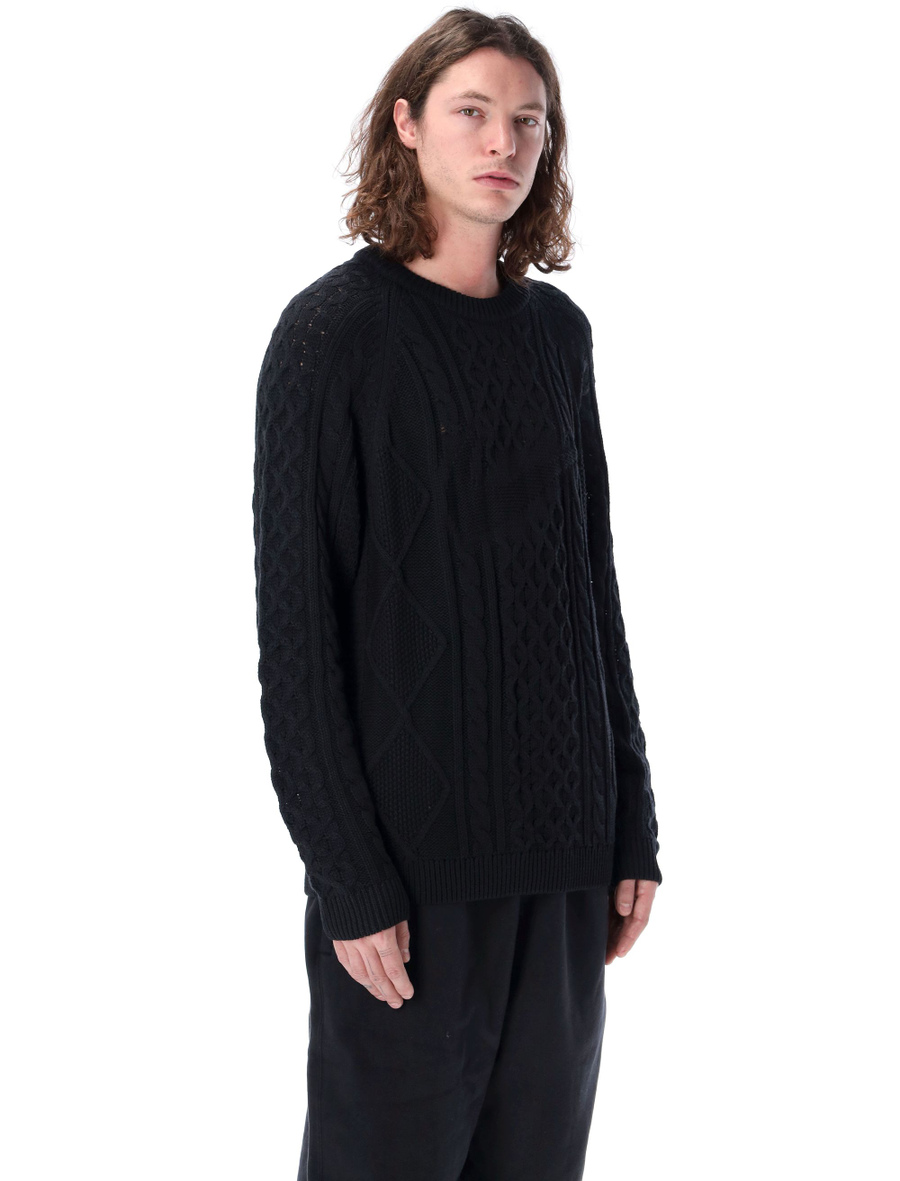Kable knit sweater - Spazio Pritelli