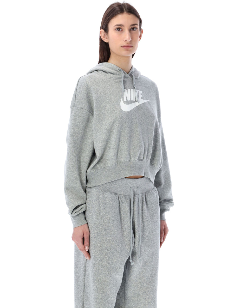 Sportswear Club fleece crop hoodie - Spazio Pritelli